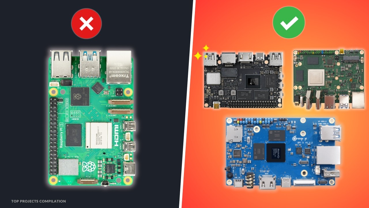 Лучшие альтернативы Raspberry Pi 5 в 2026 году!