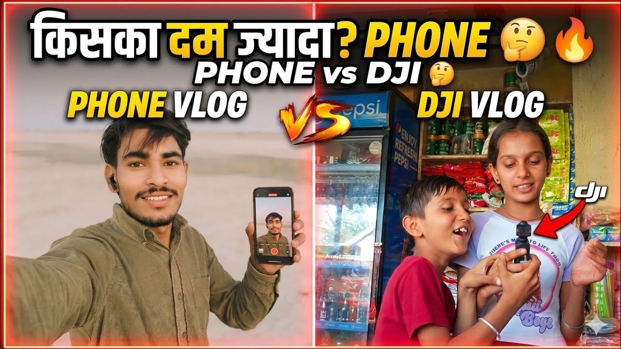 ​The Vlogging Duel: Phone vs. DJI Pocket 2! 📸Phone or DJI Camera? What Should You Vlog With? 🤔