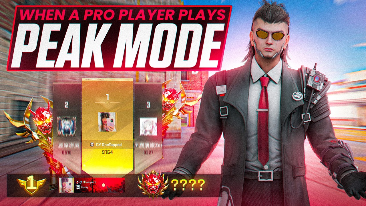 When The PRO PLAYER Plays PEAK MODE in Blood Strike..