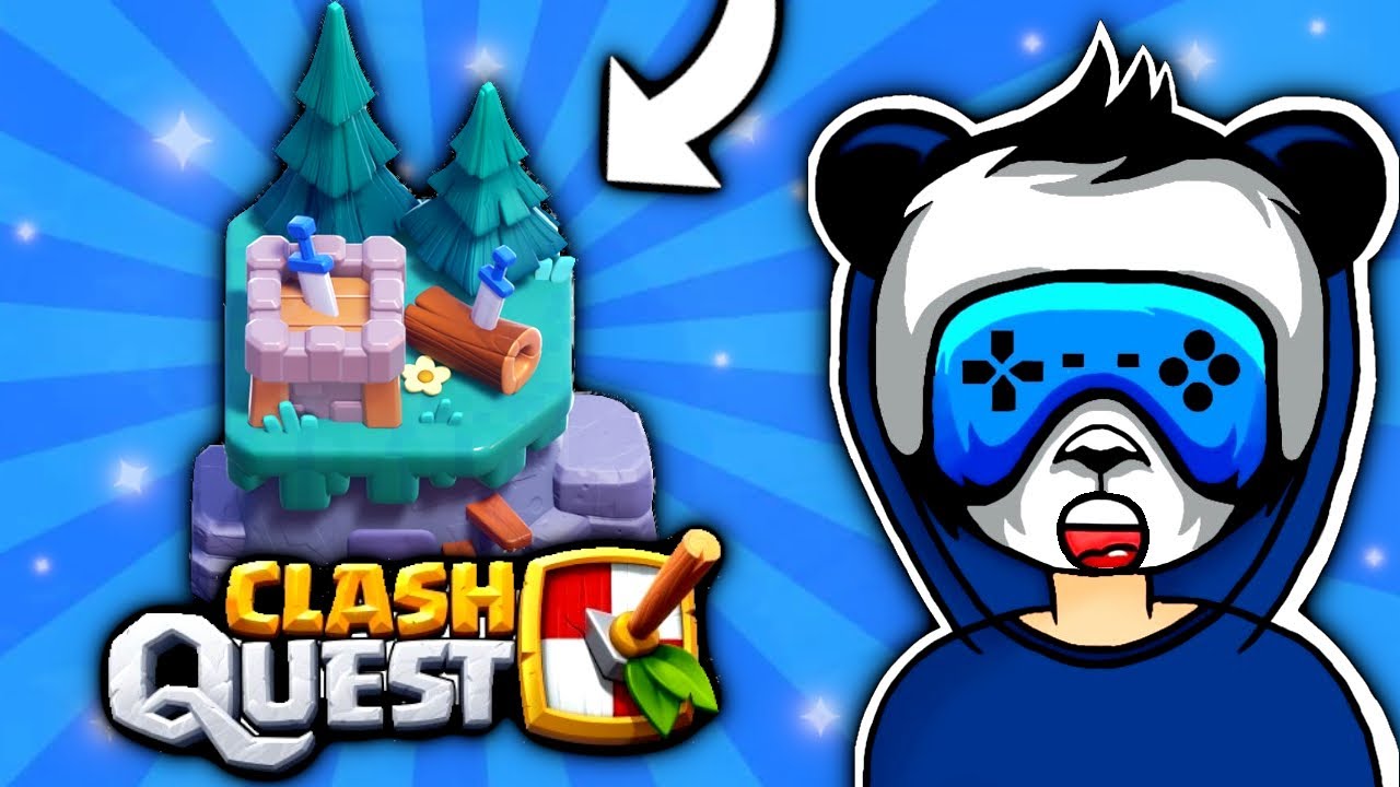 ODBLOKOWAŁEM MAGICZNĄ WYSPĘ W CLASH QUEST!