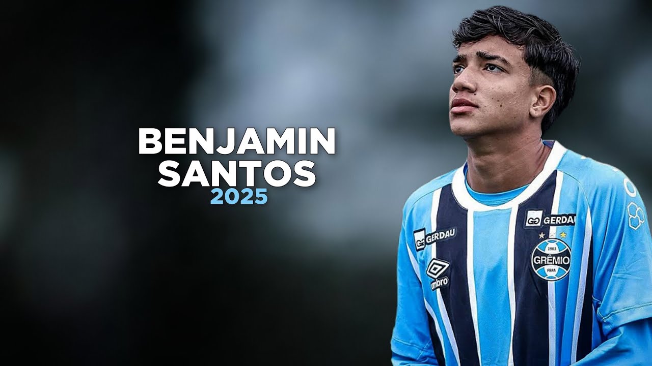 15 Year Old Benjamin Santos is the Future of Football and Grêmio 🇧🇷