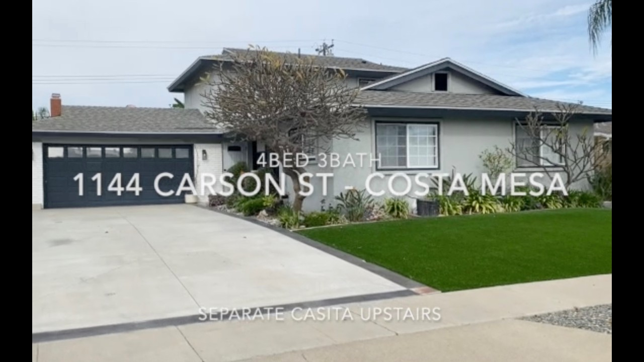 1144 Carson St COSTA MESA For Lease   SD 480p