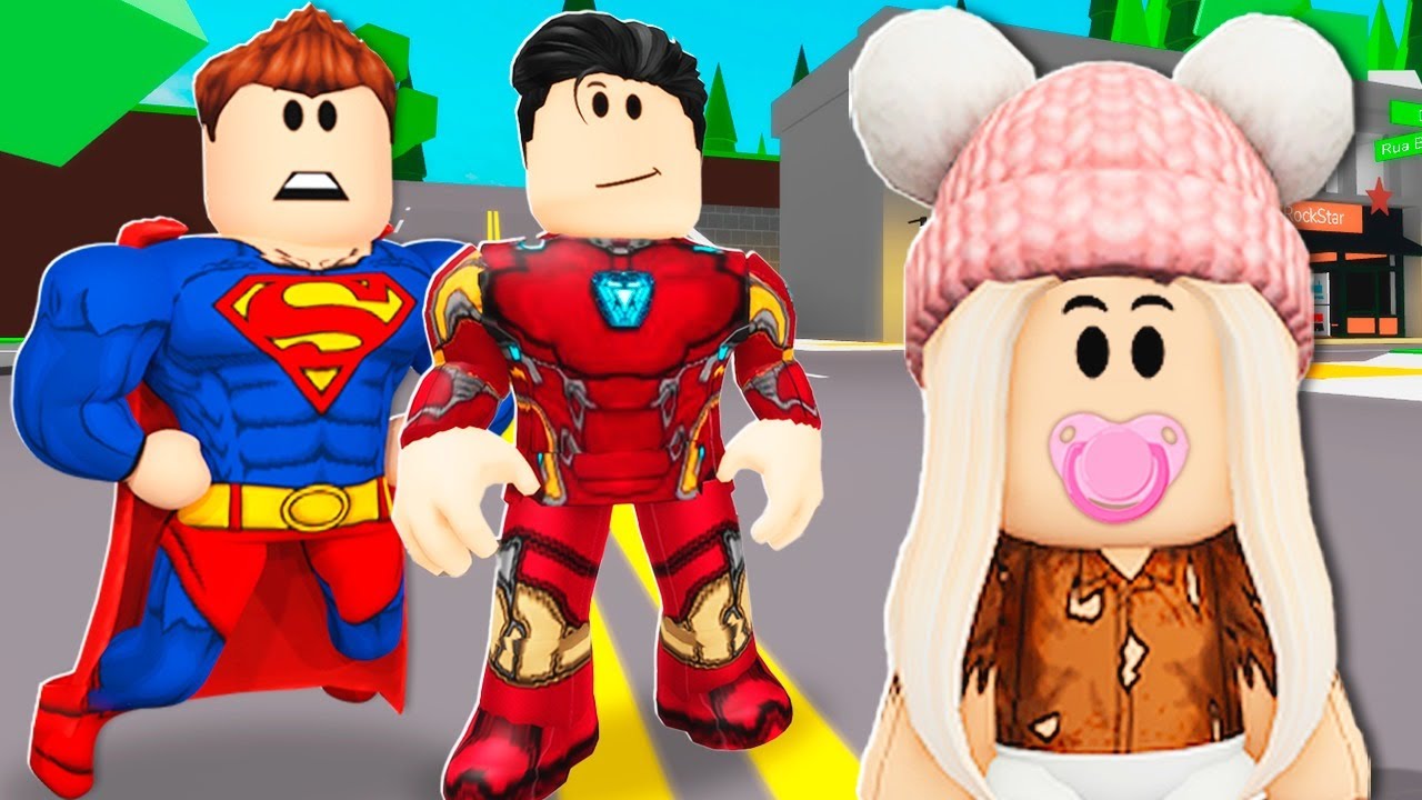 A BEBÊ POBRE virou SUPER-HERÓI 😍