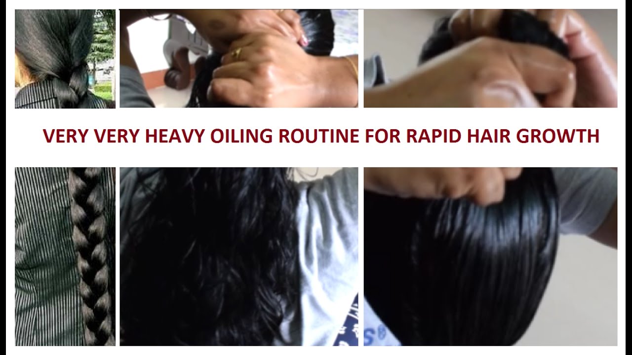 VERY VERY HEAVY OILING ROUTINE FOR RAPID HAIR GROWTH