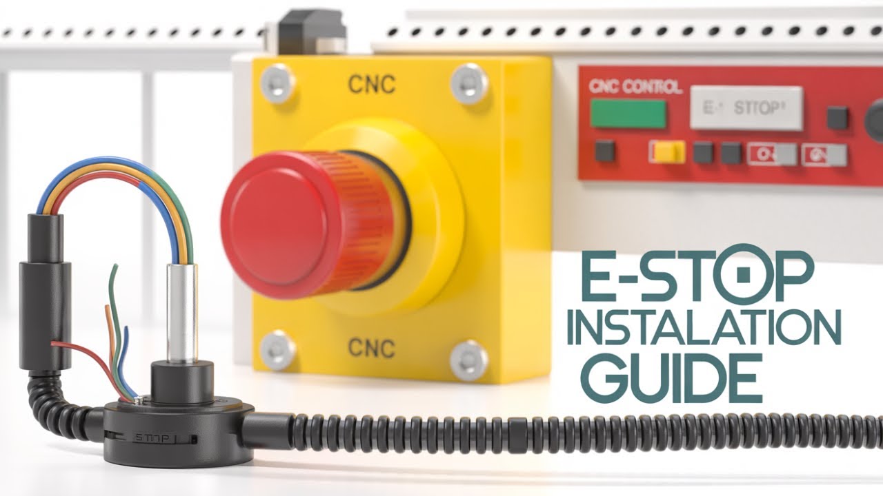 Installing a CNC Emergency Stop Button That Could Save Your Life