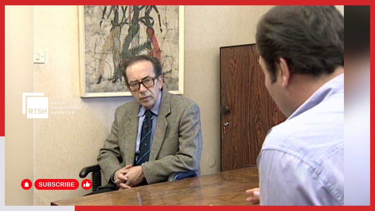Intervist&euml; ekskluzive me Ismail Kadare p&euml;r RTSH | RTSH Arkiv