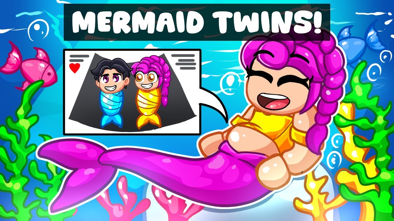 Rumi is PREGNANT with TWIN MERMAIDS In Roblox!