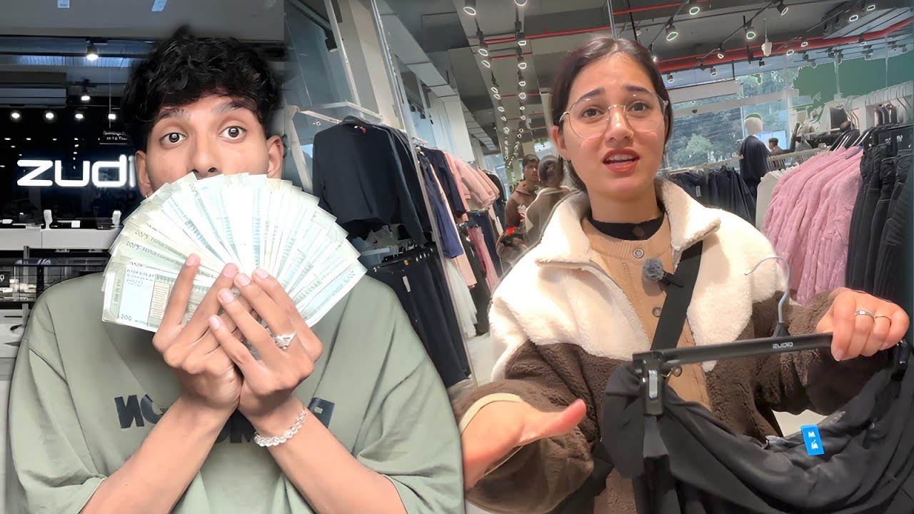 I Gave Her ₹15000 but only 1 hour To Spend it !