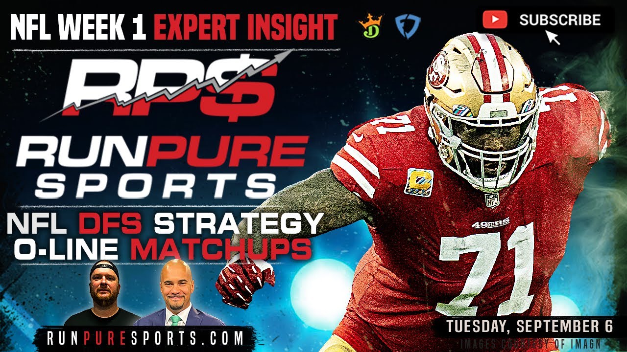 2022 NFL WEEK 1 DRAFTKINGS PICKS AND STRATEGY | NFL DFS EXPERT INSIGHT