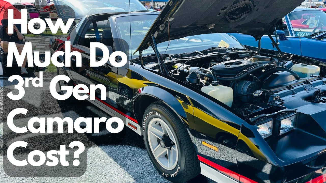 3rd Gen Camaro Costs: What You’ll Spend on an ’80s–’90s Classic