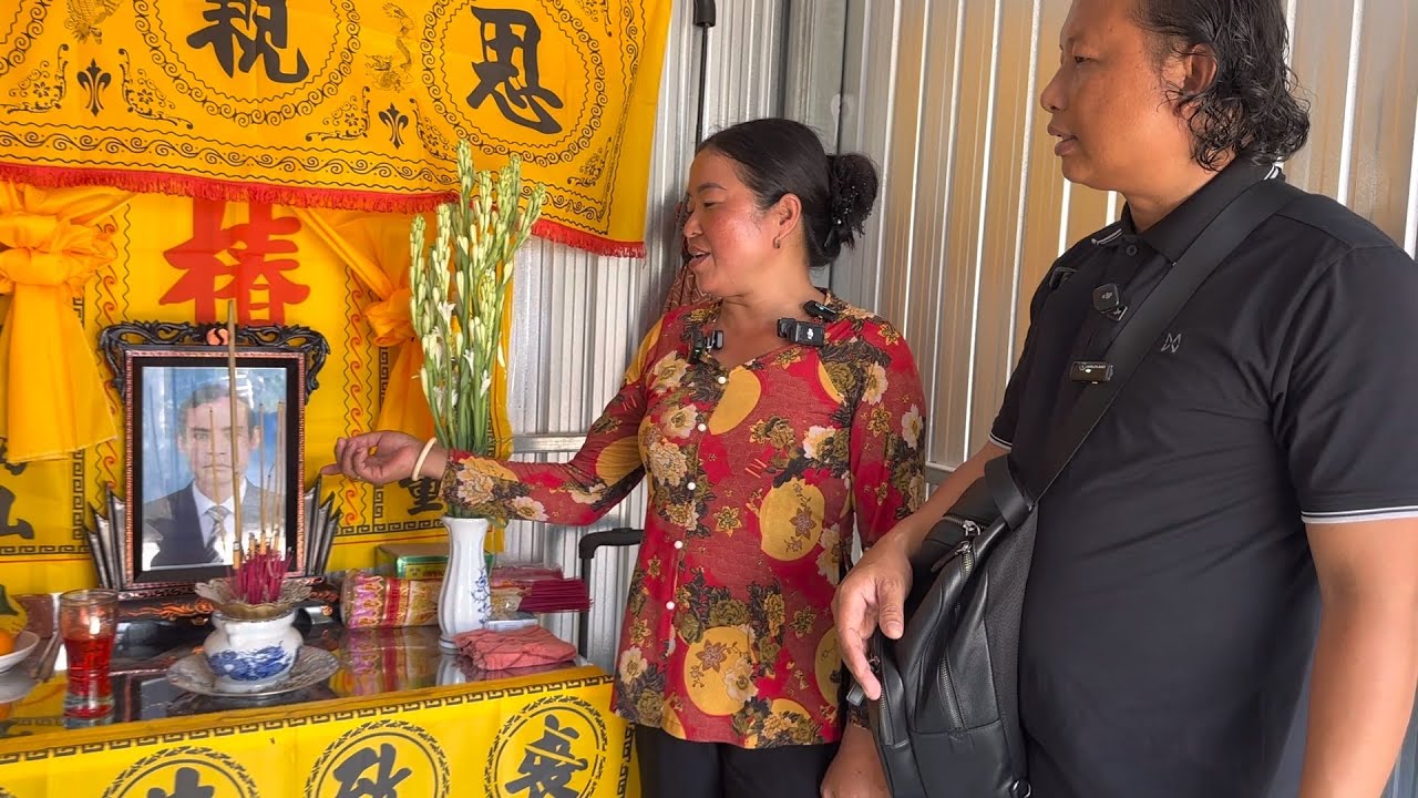 Thăm Viếng anh Bình đi bằng đôi tay những ngày cuối Năm