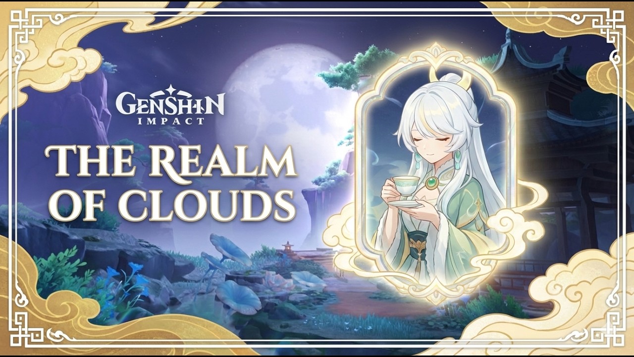 Genshin Impact Lantern Rite Part 2: Realm of Clouds (Pure Gameplay + Free to Use Footage)