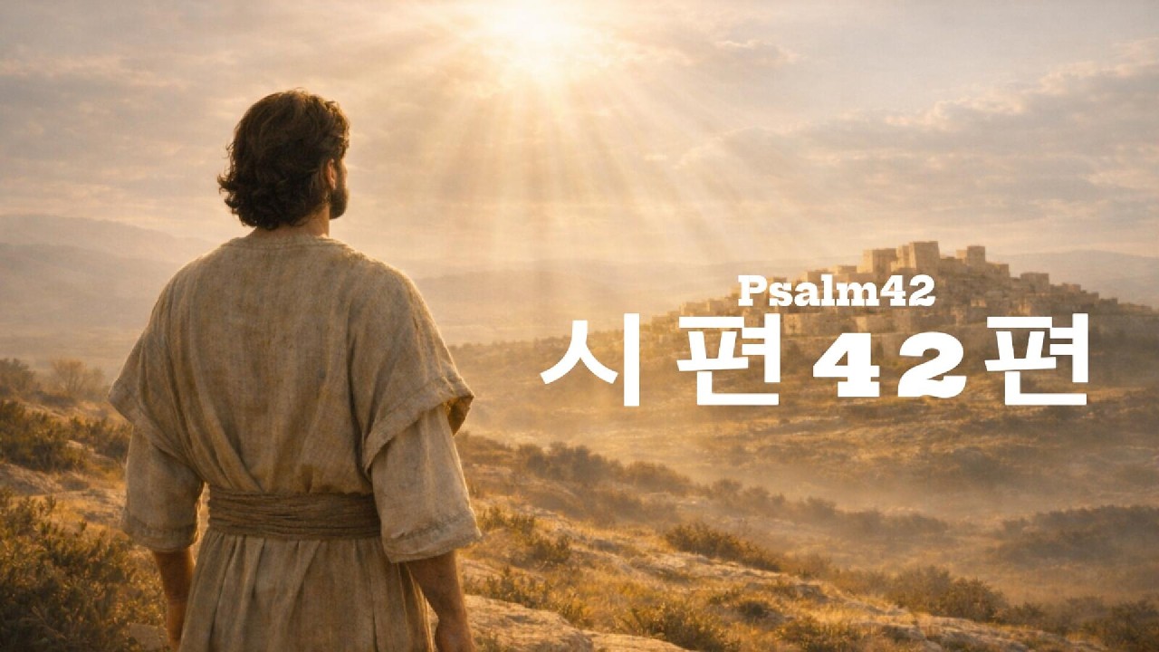 🌿 마음이 평안해지는 시편 낭송 | 시편 42편 | 갈망하는 영혼의 고백 | Psalm 42 (KJV)