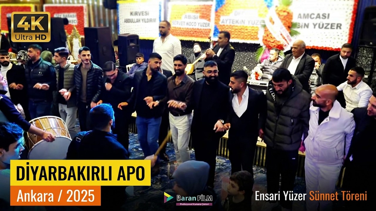 Ensari Yüzer Sünnet Töreni Diyarbakırlı Apo 
