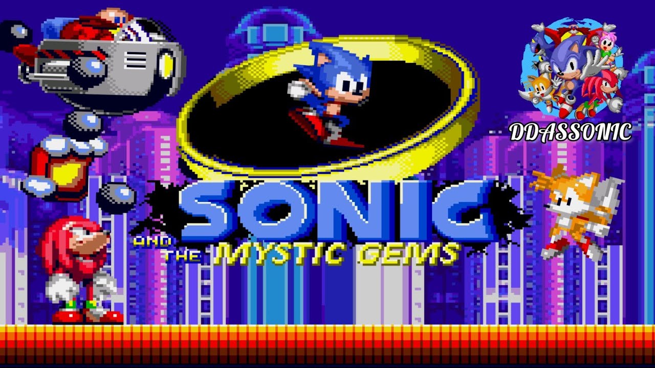 Sonic And The Mystic Gems • Sonic Classic Hack