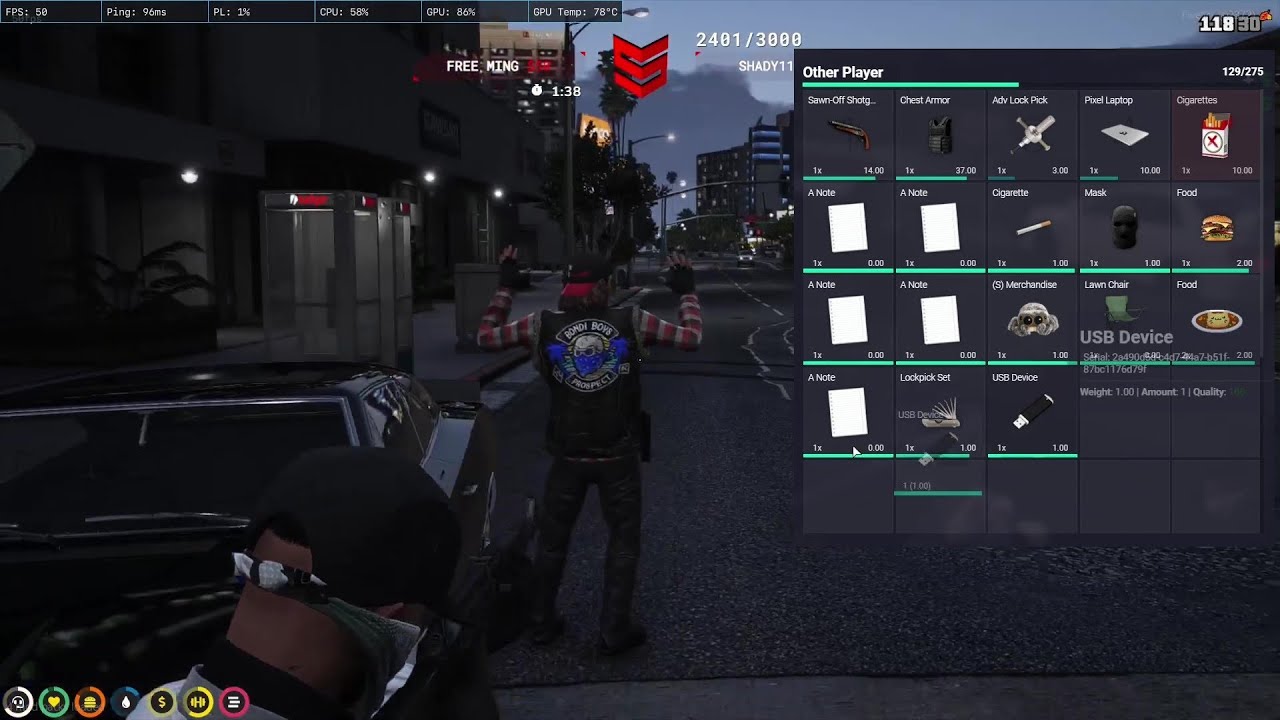 Hydra Gang ROBS a BBMC Member | NoPixel 3.0 GTA RP