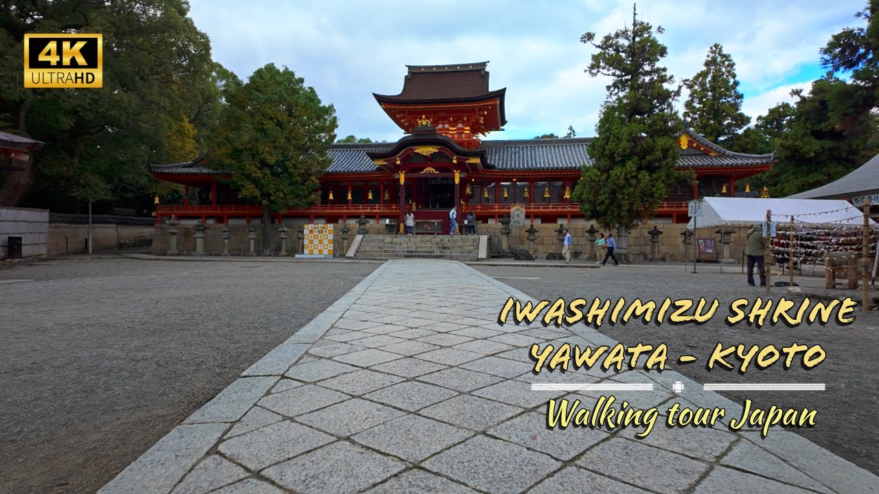 Tranquil Hike to Iwashimizu Hachimangu Shrine: A Hidden Gem in Yawata | Kyoto Japan 4k