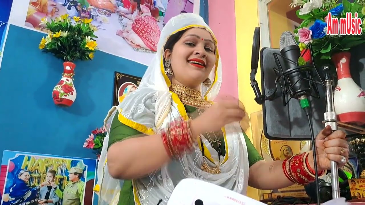 #HOLIVIDEO गौरा जी होली खेलि आई नींद के मारे #anjuupadhyayamrit/मैं भंगिया पिलाय आई #फगुआ गीत