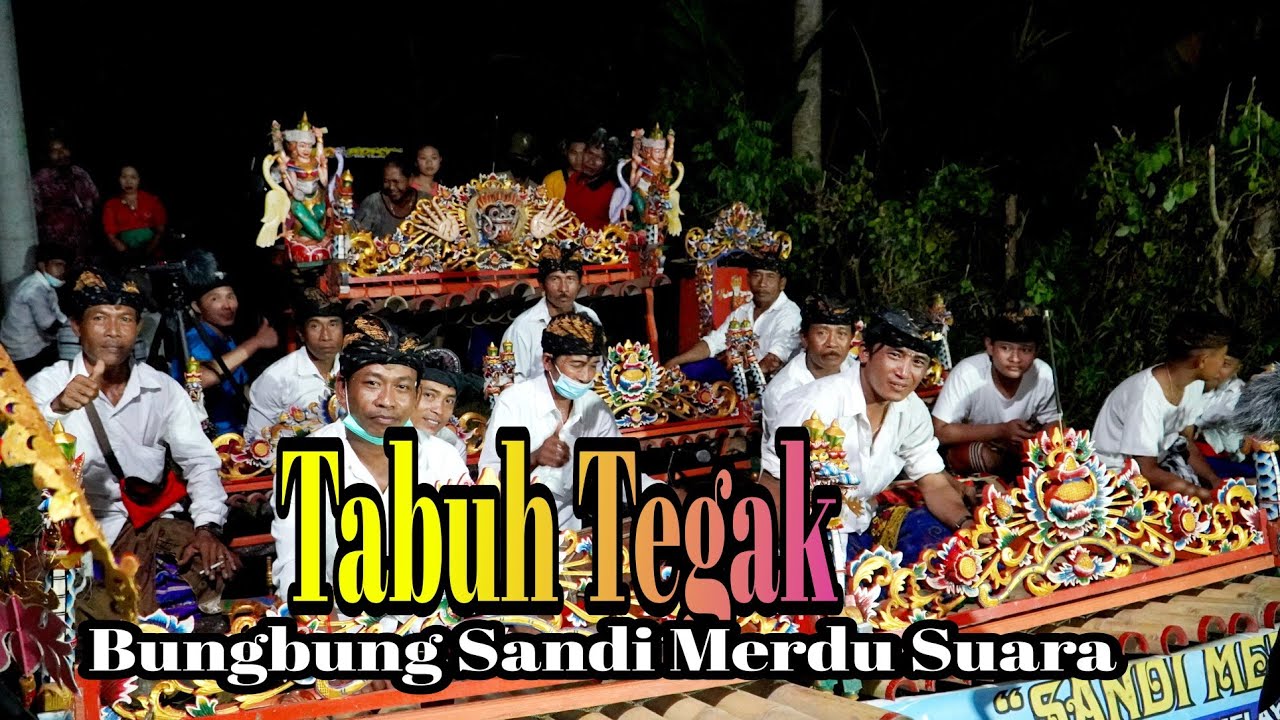 Tabuh Bungbung Sandi Merdu Suara