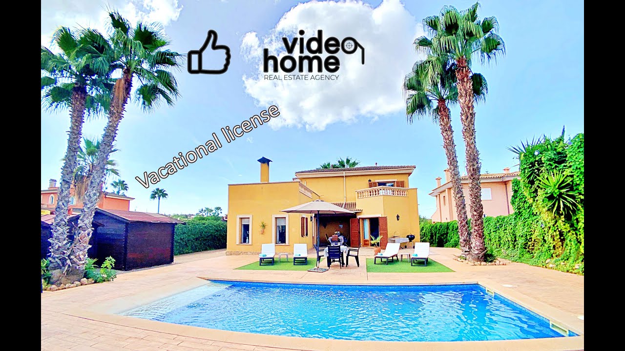Villa with pool and holiday licence next to the Maioris Golf Course