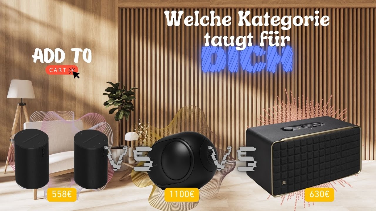 Welche [Smart] Speaker Kategorie ist DIE richtige für DICH? | ChillTechTalk | Davnick.TV