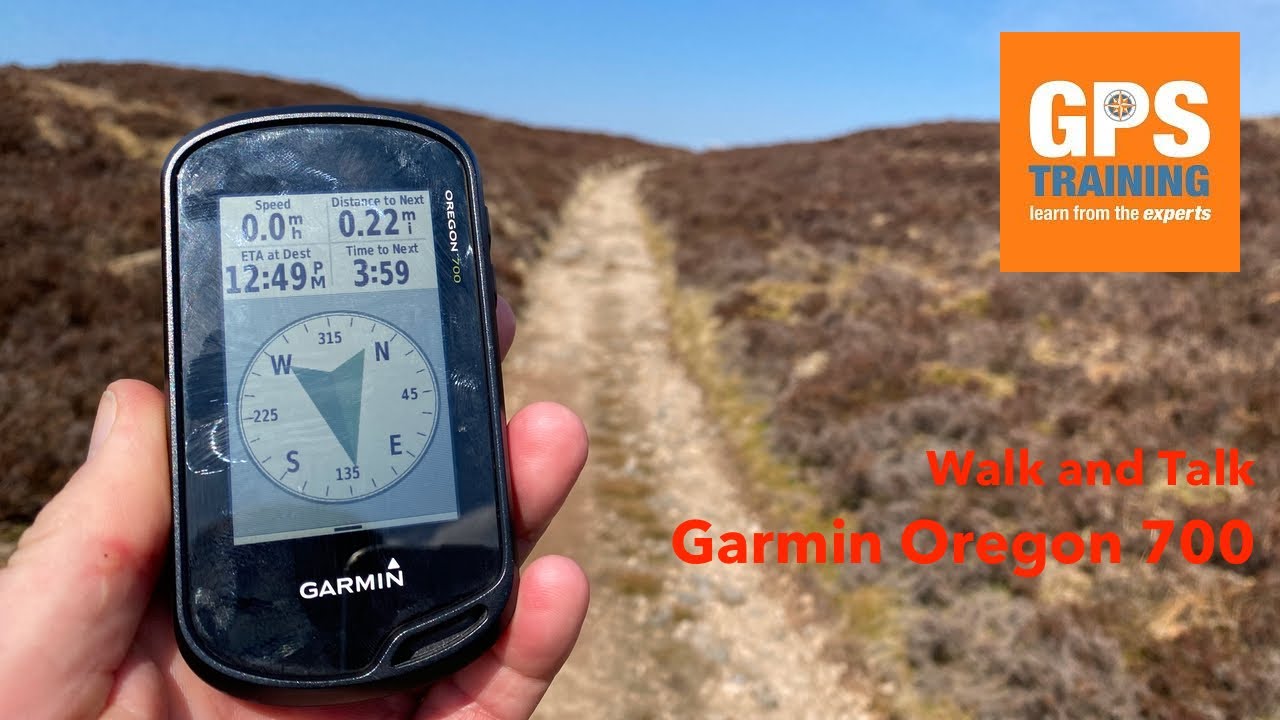 Walk with an Outdoor GPS Unit - Garmin Oregon 700