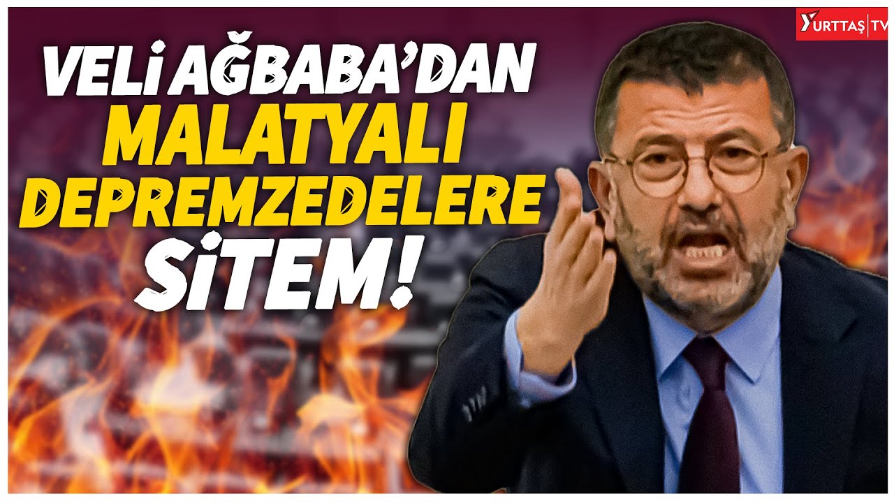 Veli Ağbaba AKP'ye oy veren Malatyalılara sitem etti! 