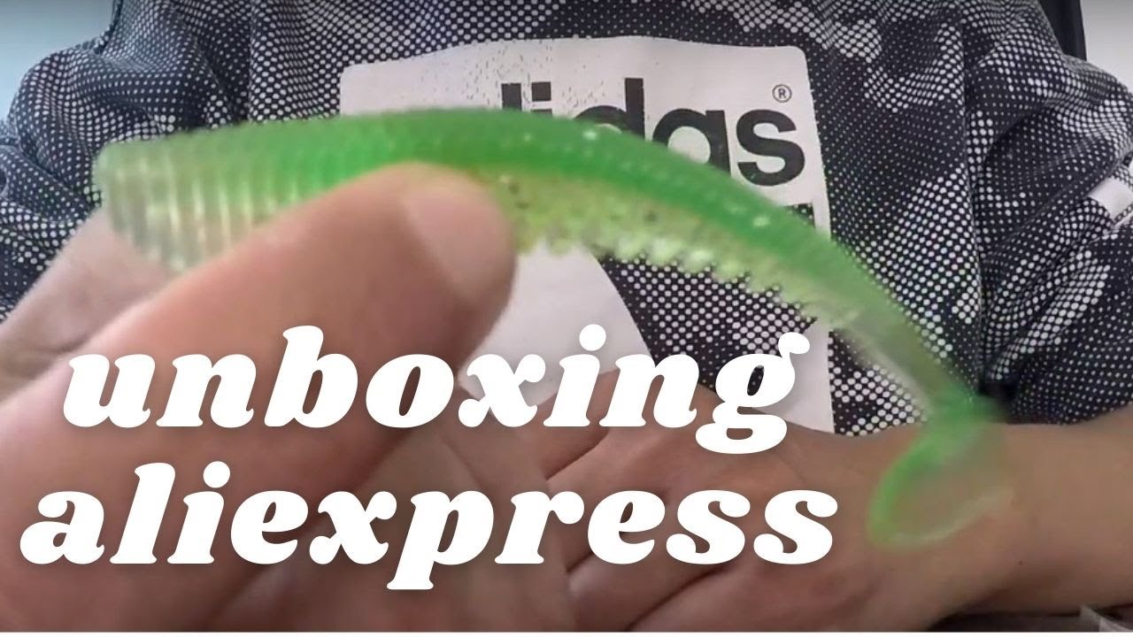 unboxing leurres et accessoires de p&ecirc;che 2020  aliexpress