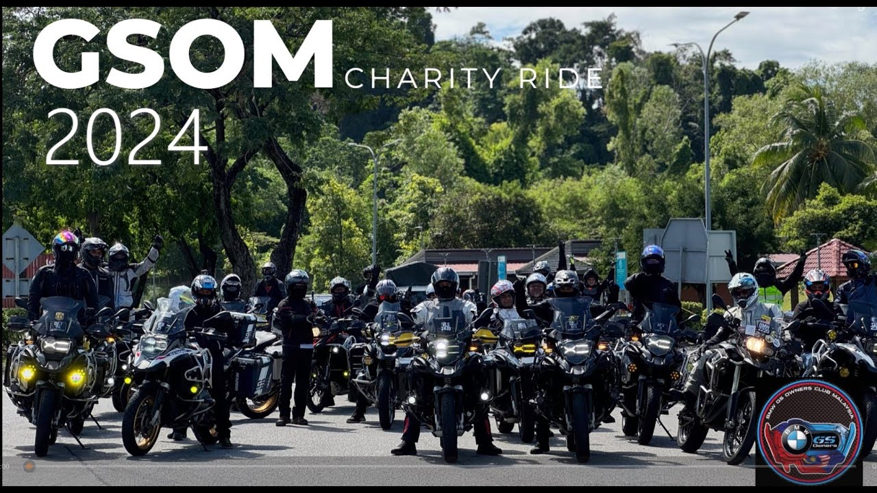 Rugi Sapa Tak Join...Program GSOM memang selalunya Ohsem...2024 GSOM Charity Ride, Sik, Kedah