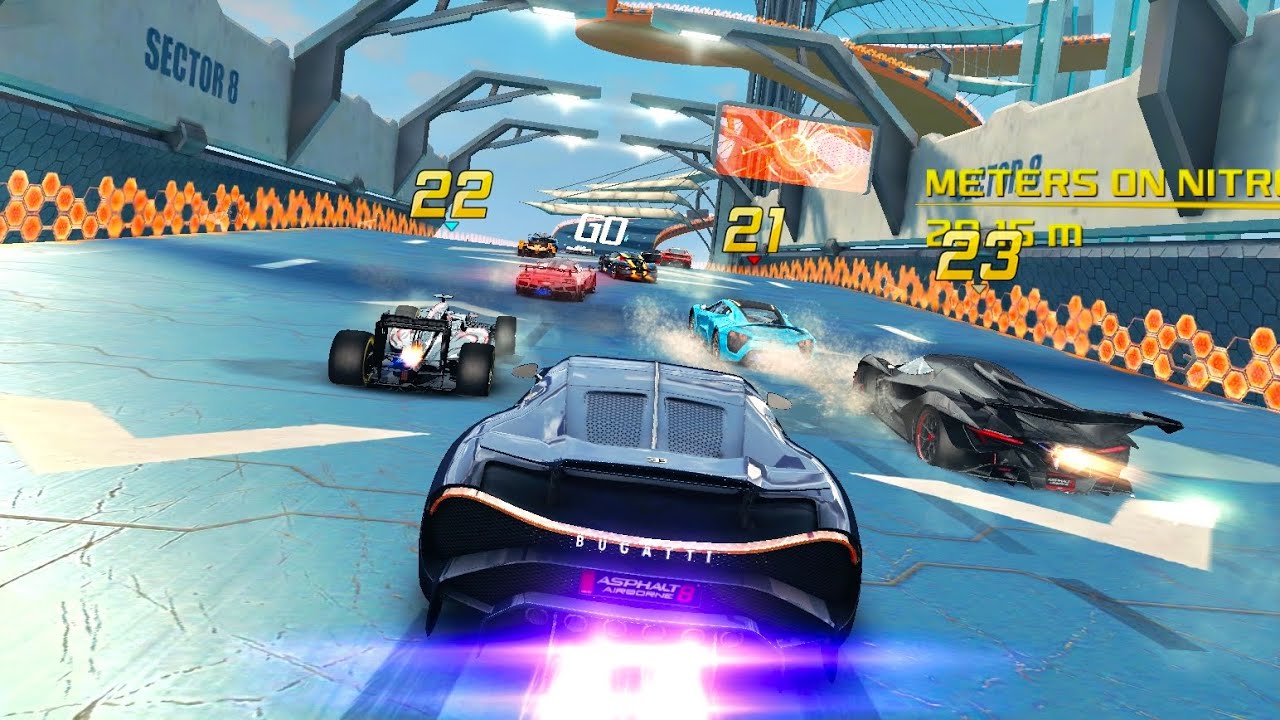 Asphalt 8, Bugatti LVN, Failled Multiplayer Selfie Races & Some Atrempts In Metal Season, 4K 60fps