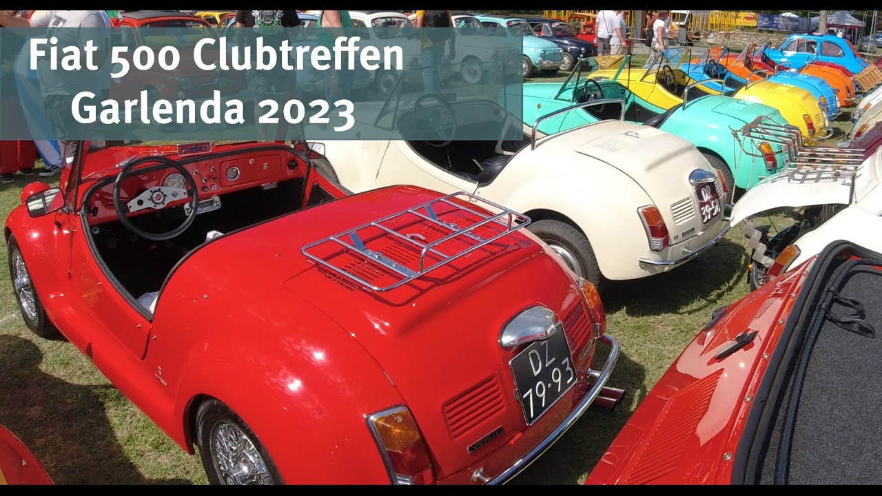 Jahrestreffen Fiat 500 Club Italia in Garlenda 2023 Raduno