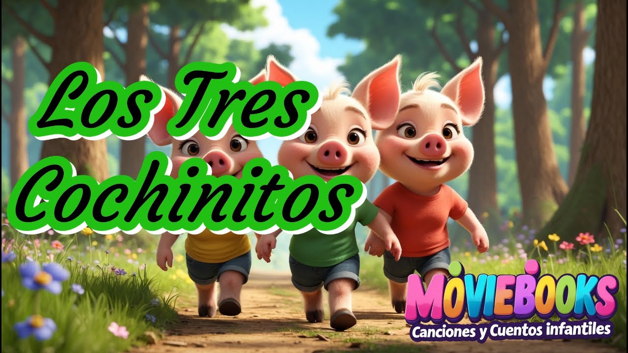 Los tres cochinitos/ #CancionesInfantiles #LosTresCochinitos #CuentosConValores #EducacionInfantil