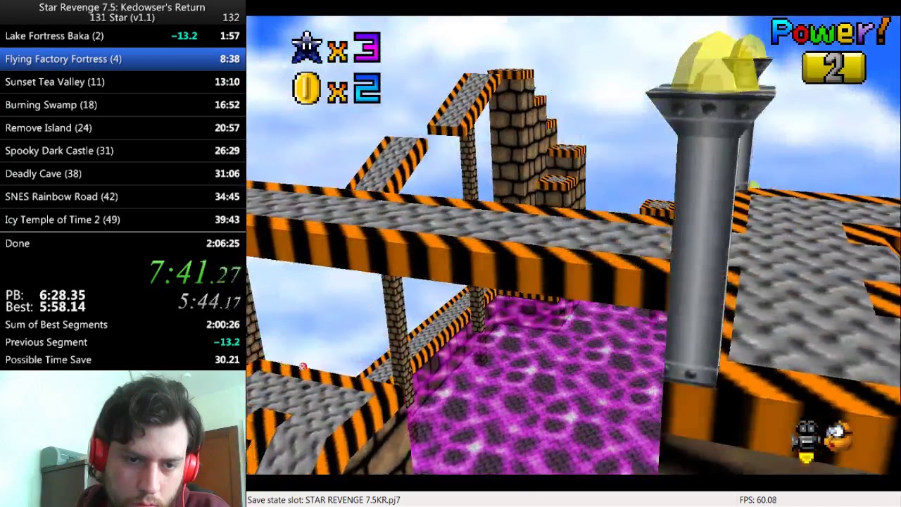 Star Revenge 7.5: Kedowser's Return 131 Star in 1:59:22