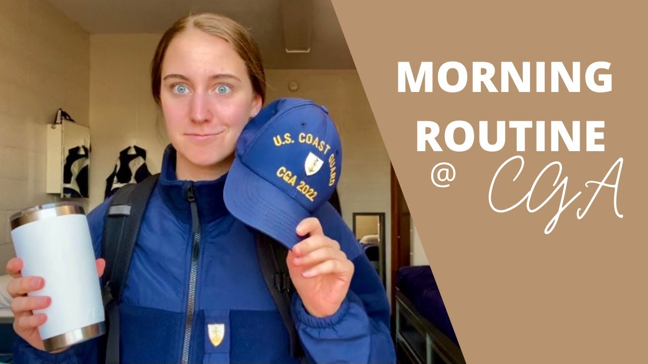MORNING ROUTINE || Cadet @ the U.S. Coast Guard Academy