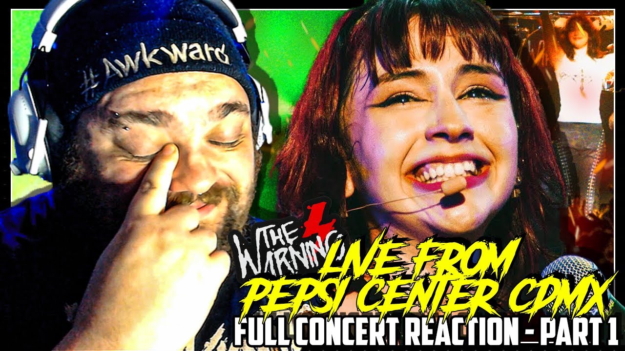 Reacting to THE WARNING - Live from the Pepsi Centre, CDMX (Full Concert Reaction) - Part 1