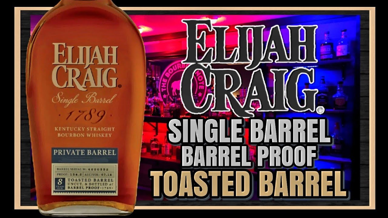 Elijah Craig Single Barrel Barrel Proof TOASTED BARREL! ОБЗОР! #bourbonhunting #bourbon