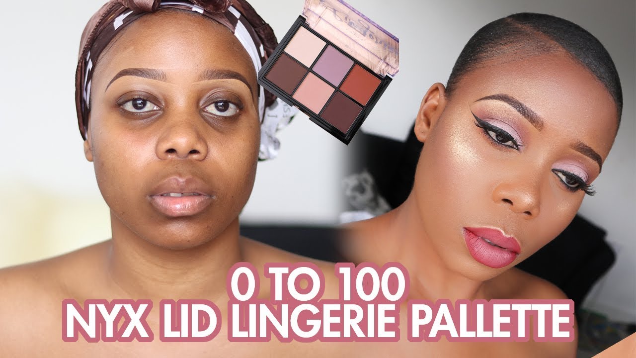 BASIC TO BADDIE | NYX LID LINGERIE MAKEUP TUTORIAL