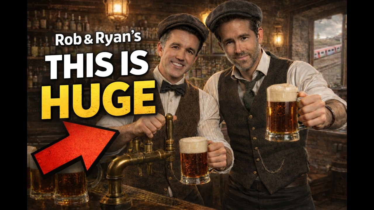 WREXHAM AFC | RYAN REYNOLDS & ROB MAC'S WREXHAM BREWERY & BAR UPDATE