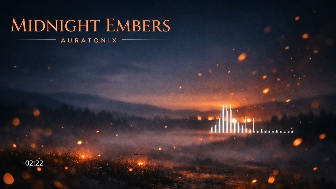 Midnight Embers (Cinematic Ambient Instrumental) - Auratonix