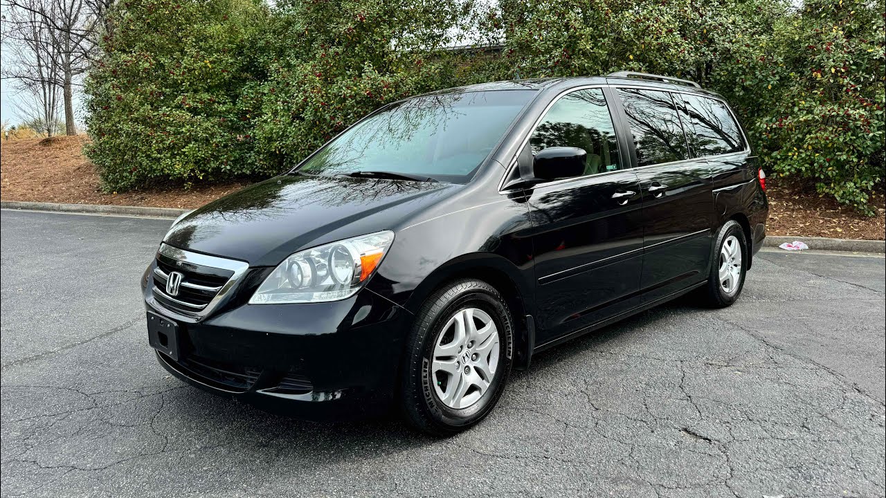 2007 Honda Odyssey EX-L with Navigation and TV/DVD, 112k miles. One Owner, No accidents
