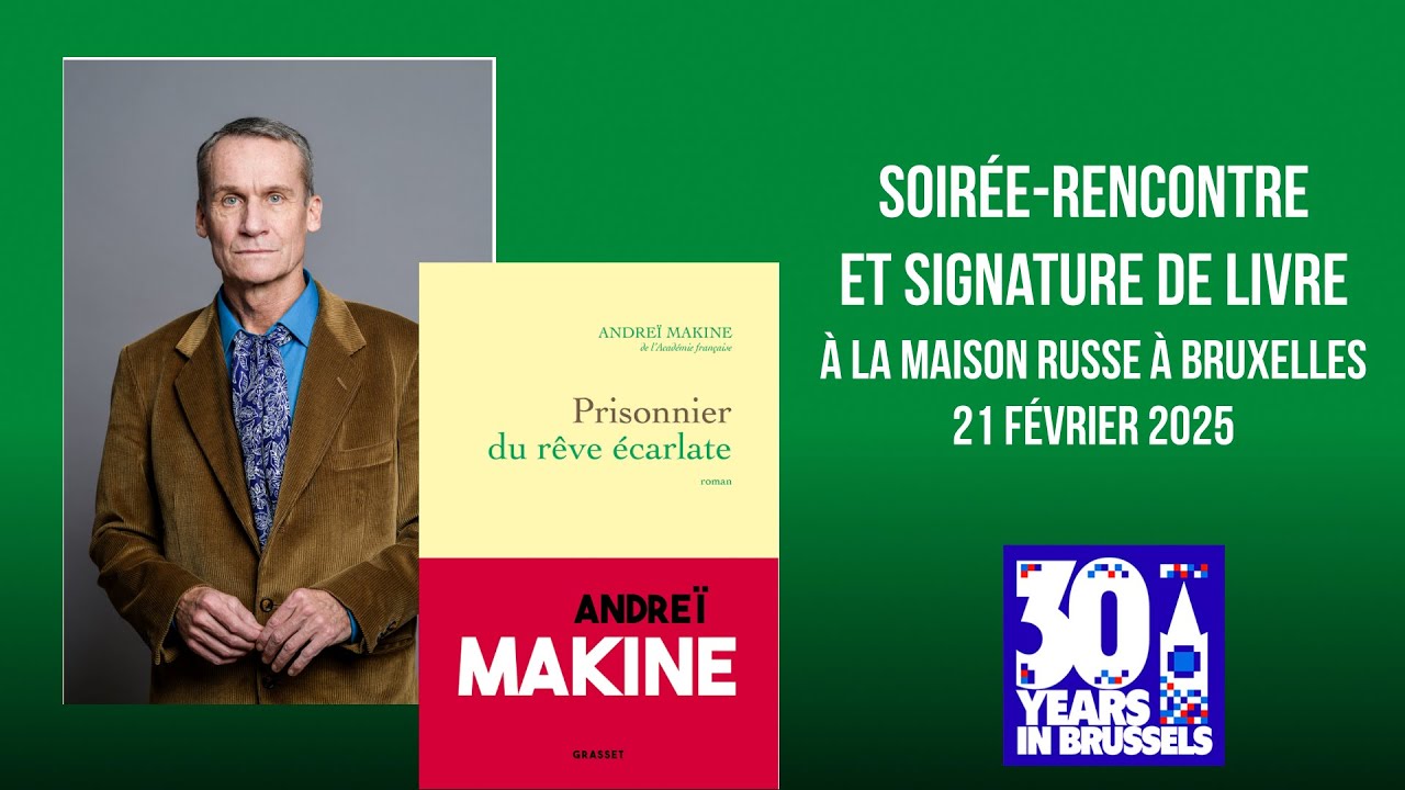 Andreï Makine : Les Moments Forts d'une Rencontre Exceptionnelle