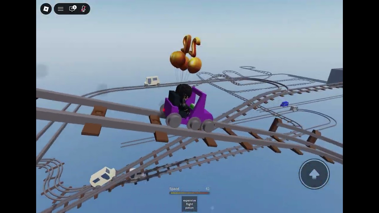 Using hacker cart in cart ride around nothing 