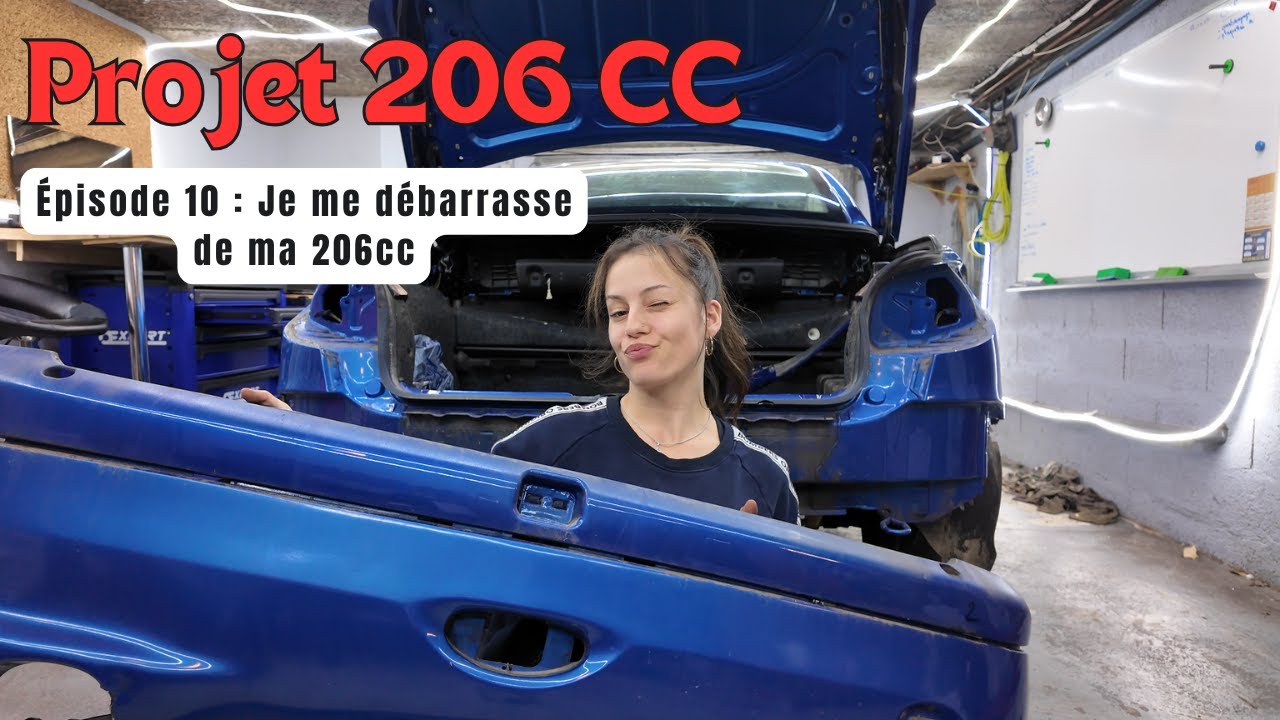 JE ME DEBARRASSE DE MA 206 CC !