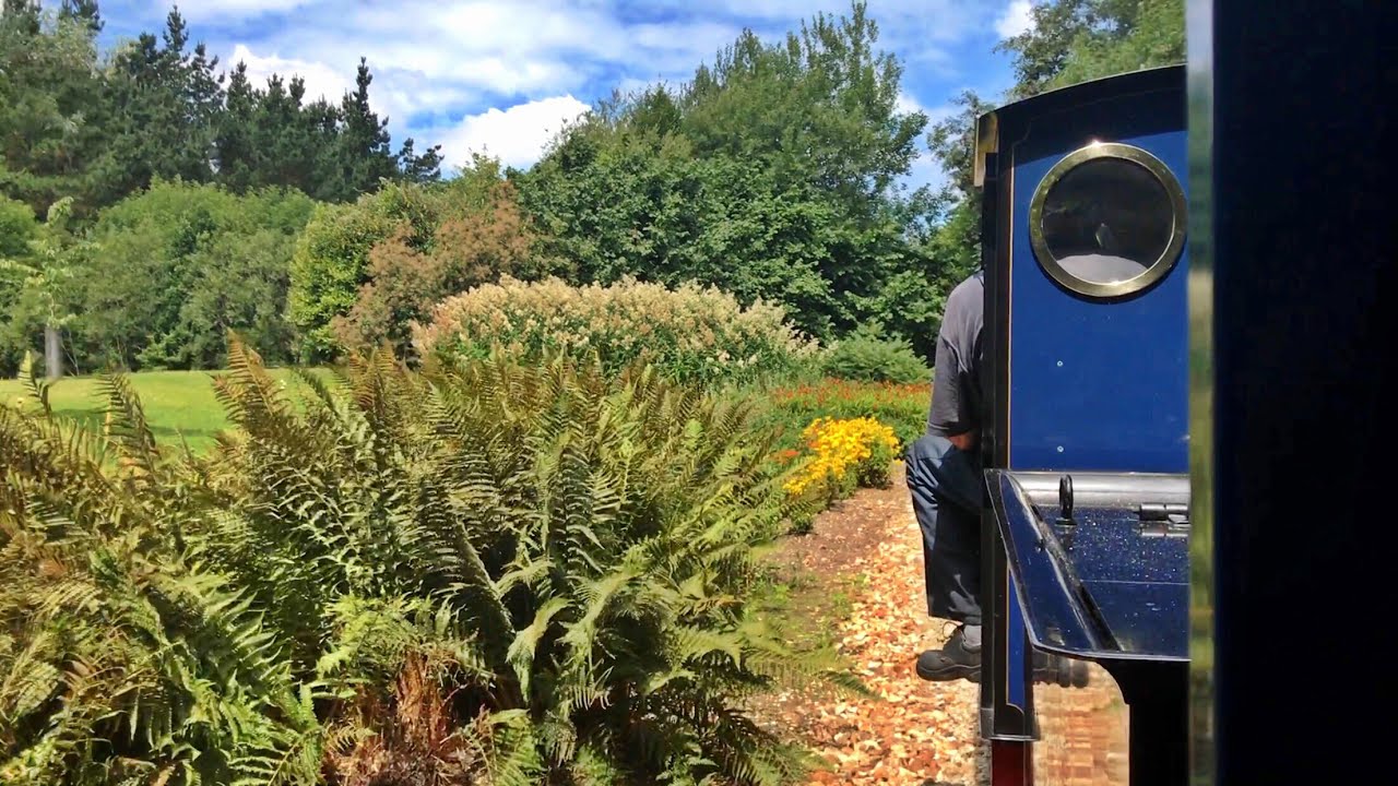 Exbury Gardens Miniature Railway - the whole line