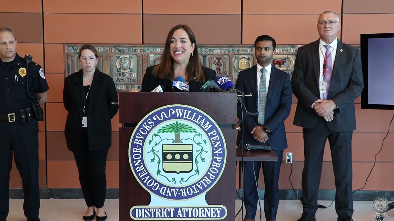 Bucks County DA Jennifer Schorn Announces Arrest in Upper Southampton Home Invasion Robbery