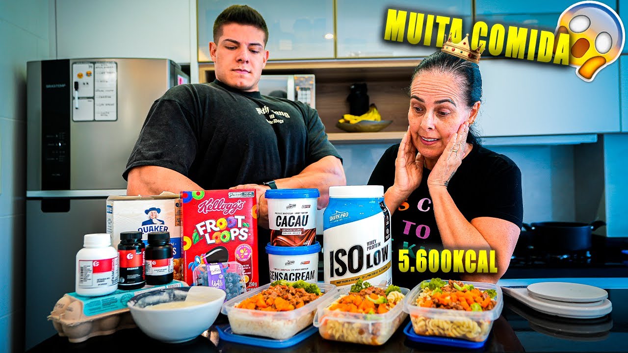 2024 TUDO O QUE EU COMO EM UMA DIA NO BULKING!!! TENENTE BRENO REVELA NOVA INTEGRANTE DO TIME.