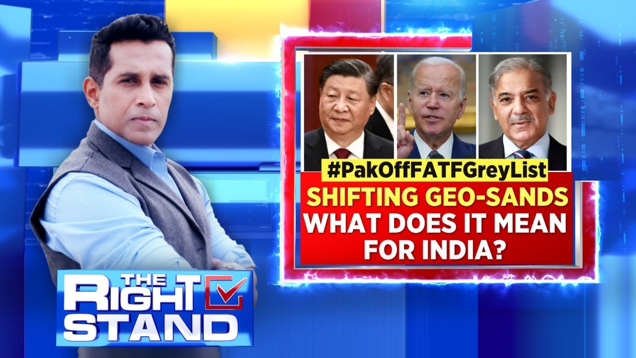 FATF Pakistan News | US Helps Pak To Exit FATF Grey List | The Right Stand With Anand Narasimhan