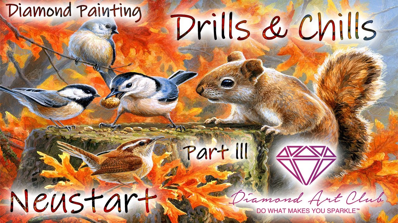 Diamond Painting | Paint With Me - Neustart The Food Thief - Drills & Chills 2023