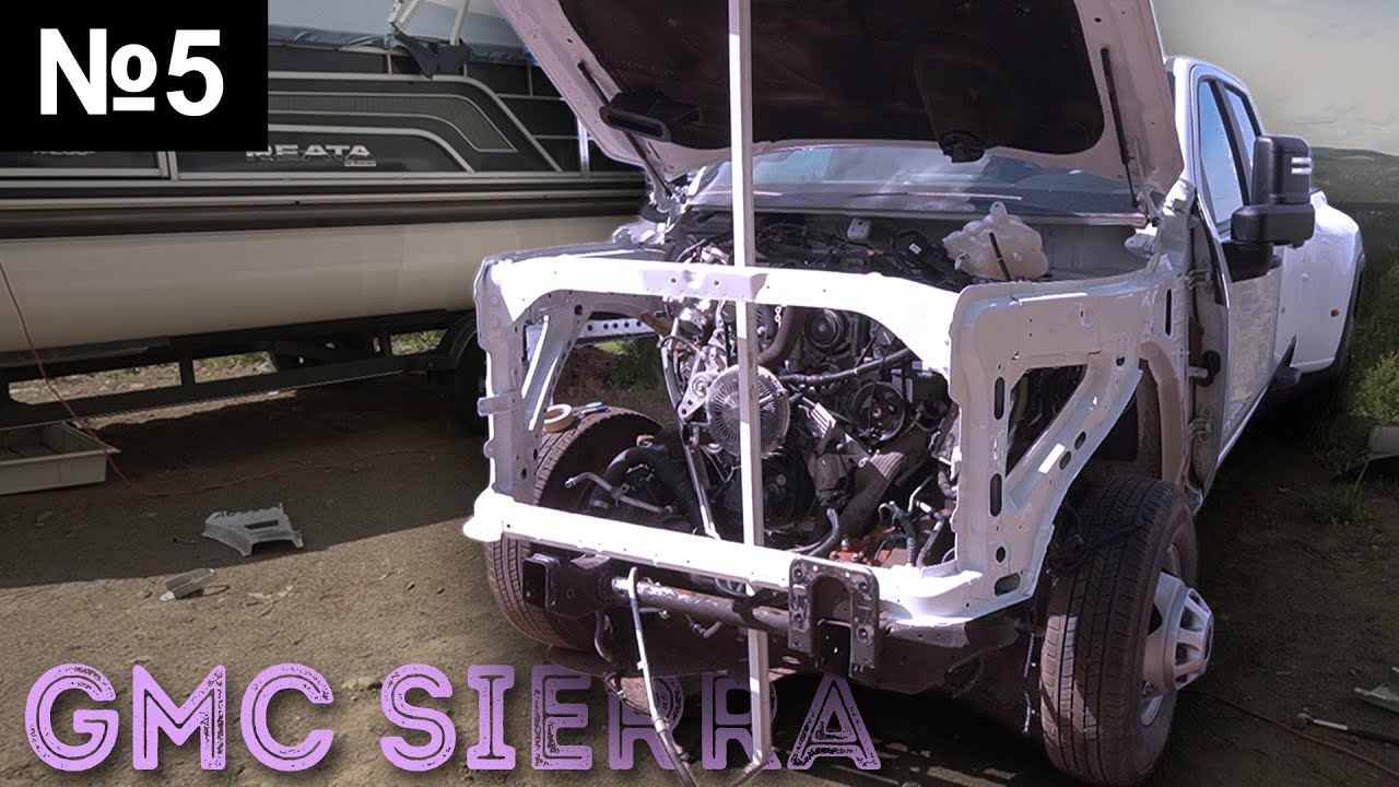 Test Fitting Core Support On 2020 GMC Sierra 3500HD