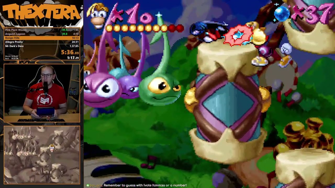 Rayman 100% DSi Speedrun [Commentated]